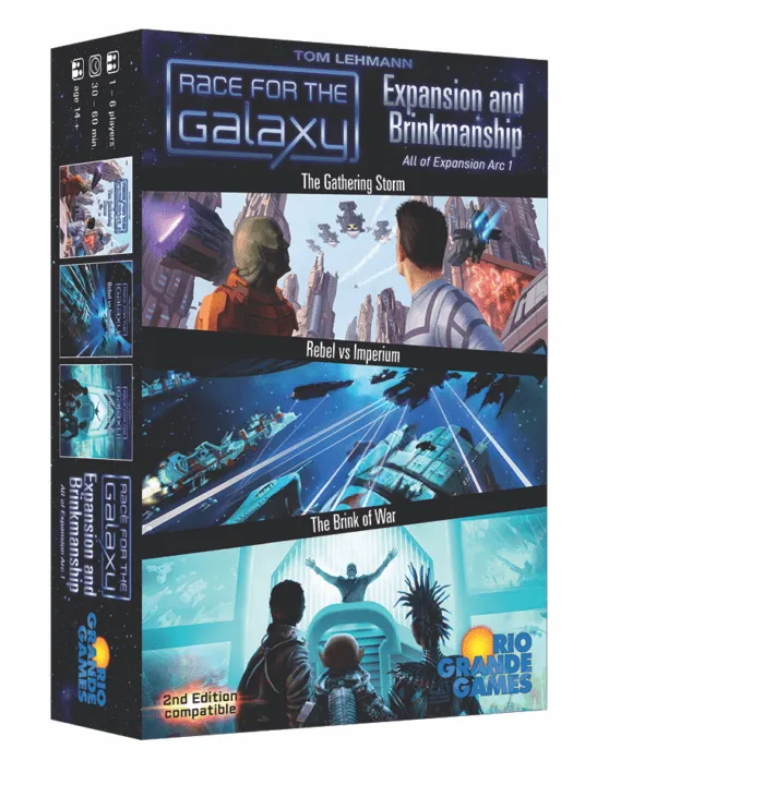 Race for the Galaxy: Expansion and Brinkmanship