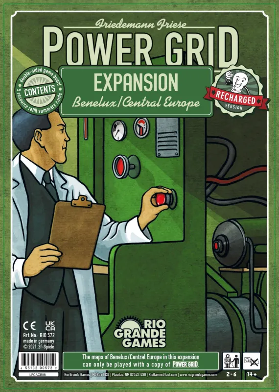 Power Grid: Benelux/Central Europe